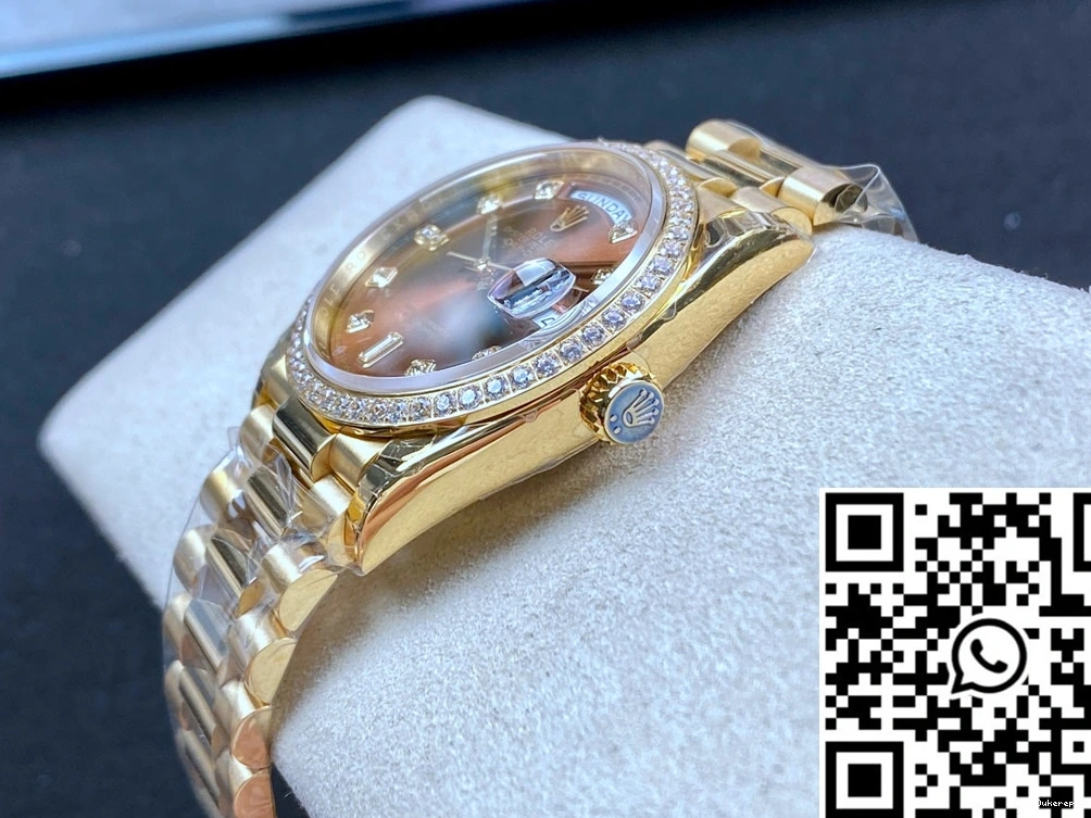 Day Rolex Dial M128348RBR-0005 Date Brown Factory EW 0416